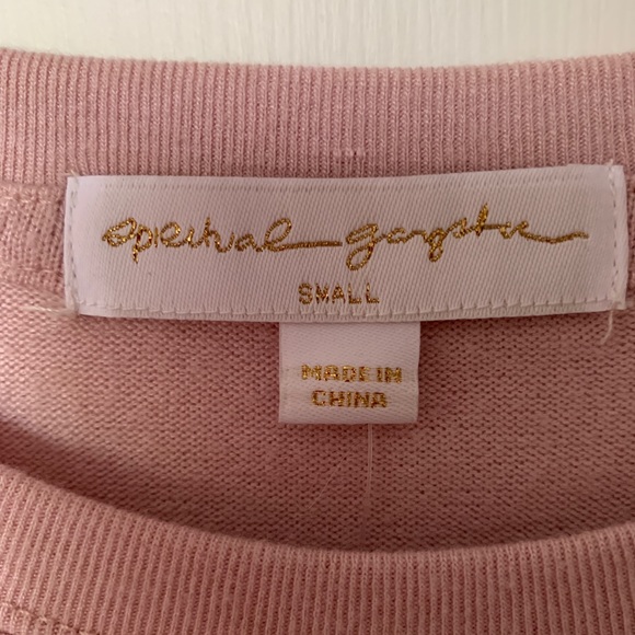 Spiritual Gangster savasana pink crew pullover - Picture 2 of 4